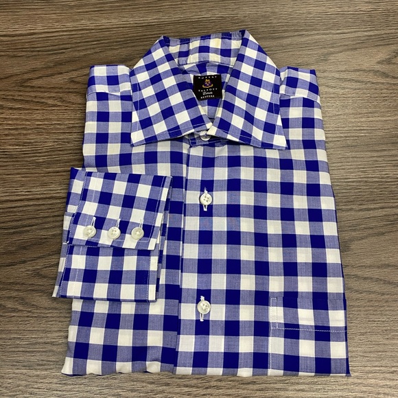 Robert Talbott Other - Robert Talbott Estate Blue & White Gingham Shirt 15.5